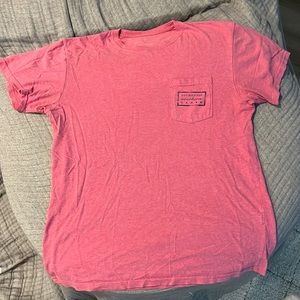 Pink Southern Marsh pocket t shirt